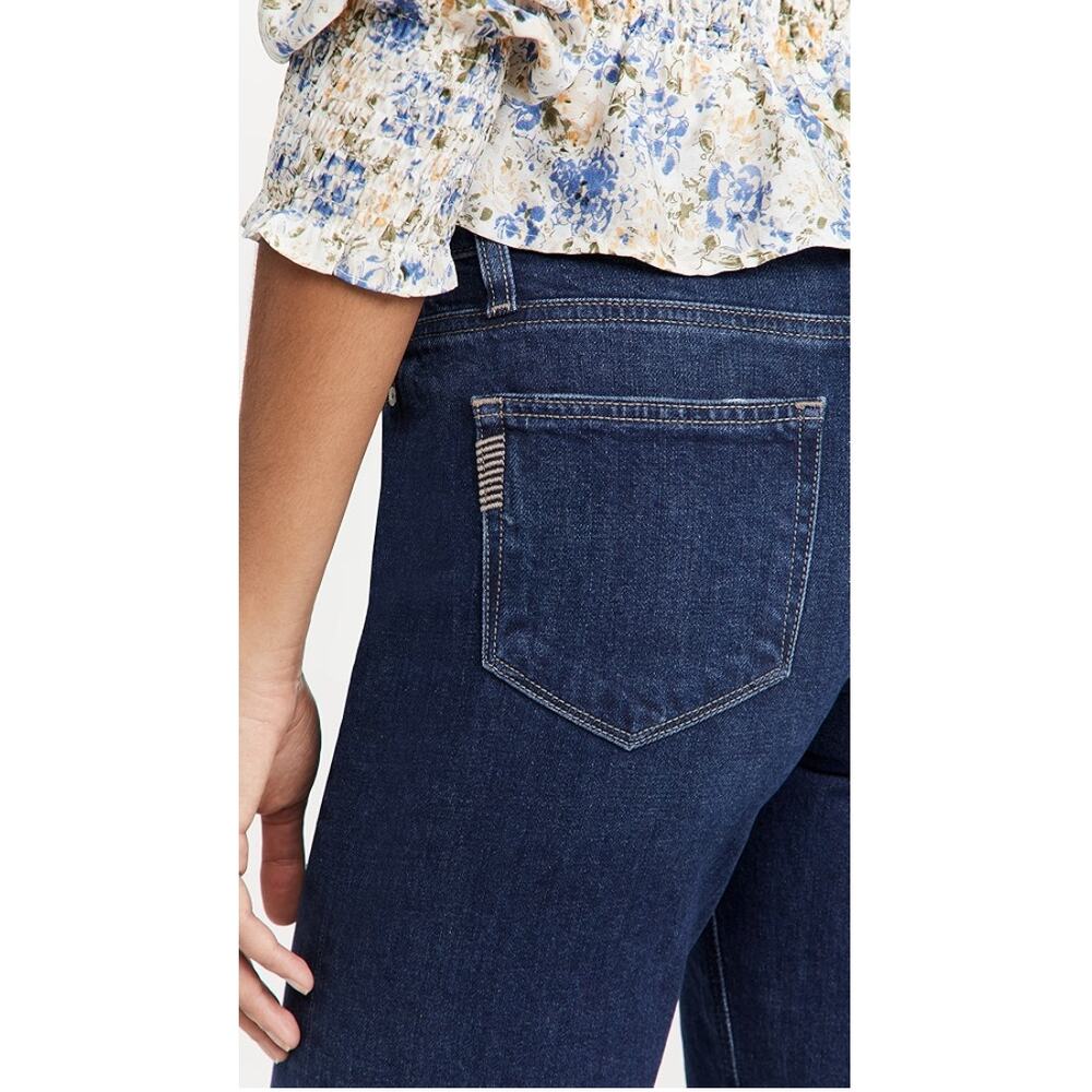 PAIGE DENIM NWT Leenah Wide Leg Ankle Jean in Gracie Lou // 00 - Picture 5 of 13